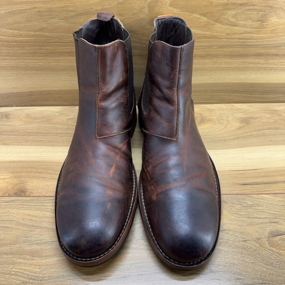Wolverine 1000 Mile Rockford Chelsea Boot Mens 9.5 D Brown Leather Ankle main image 4